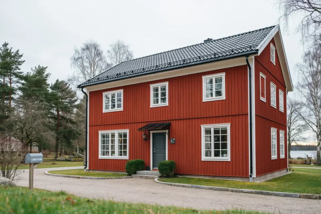 byte av underlagspapp och b rl kt p villa i bro skokloster